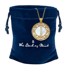 I Love You Personalized Diamond Initial Pendant 10761 0024 h gift pouch