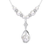 Embraced by Love Necklace and Earring Set 10573 0022 b necklace