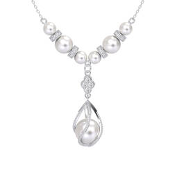 Embraced by Love Necklace and Earring Set 10573 0022 b necklace