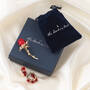 Endless Love Rose Pin with Free Matching Earrings 12343 0019 g giftbox