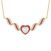 Personalized Everlasting Love Birthstone Necklace 10673 0013 a main