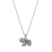 Sterling Silver Elephant Pendant 11142 1343 a main