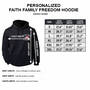 Faith Family Freedom Hoodie 12734 0016 q size chart