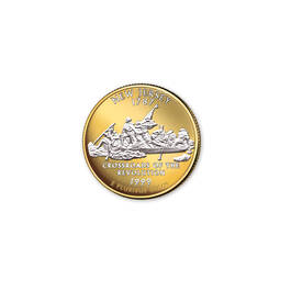 Revolutionary War Battle Cannon 11814 0011 c 1999quarter