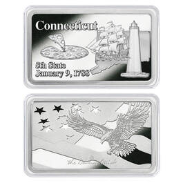 America the Beautiful Silver Plated Ingot Collection 11985 0014 f CT