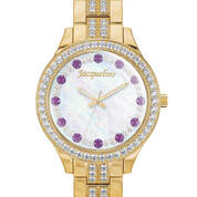 Personalized Birthstone Halo Watch 11445 0018 b february