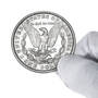 The 1921 Morgan Silver Dollar 100th Anniversary Tribute 6700 0083 d coinhandshot