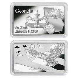 America the Beautiful Silver Plated Ingot Collection 11985 0014 j GA