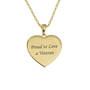 Proud to Love a Veteran Pendant 12600 0025 b back