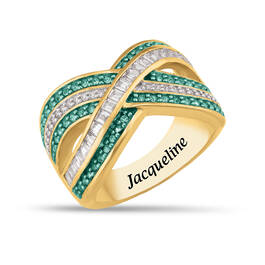 Birthstone Crisscross Ring 11841 0018 e may