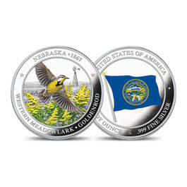 The State Bird and Flower Silver Commemoratives 2167 0104 a commemorativeNE