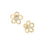 Michael O Connor Limited Edition Diamond Flower Set 11142 1988 c earring
