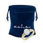 Personalized Golden Kiss Diamond Ring 12160 0027 h giftpouch