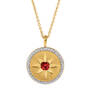 Birthstone & Diamond Star Pendant 12370 0015 a main