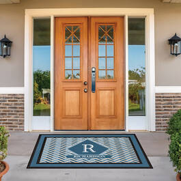 The Personalized Monogrammed Outdoor Accent Rug 12812 0029 d entrance