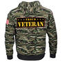 The Personalized Proud Veteran Camo Hoodie 12419 0018 b back