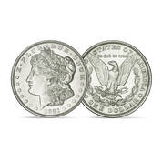 Uncirculated Morgan Silver Dollars 9719 0144 a main
