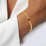 Everyday Elegance Birthstone Bracelet with Free Matching Bracelet 12580 0011 p model