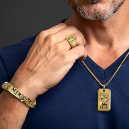 The Personalized US Marines Commemorative Diamond Set 12624 0035 m model