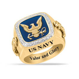 Personalized US Navy Ring 12453 0031 a main
