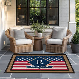 The personalized All American Outdoor Rug 12747 0011 c room