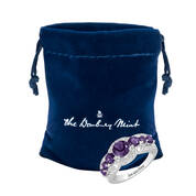 Genuine February Birthstone Ring 11571 0022 g giftpouch