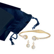 The 6 Carat Delight Bangle Earrings 11993 0014 g gift box