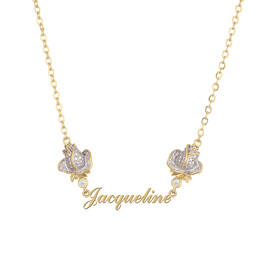 Roses Necklace with FREE Matching Earrings 12336 0018 b necklace