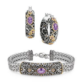 Bali Dreams Birthstone Bracelet and Earrings Set 11900 0057 f june