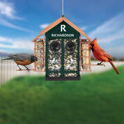 The Personalized Deluxe 4 in 1 Bird Feeder 12769 0014 b lifestyle