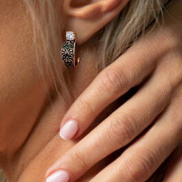The Copper Inspiration Ring with FREE Matching Earrings 12351 0034 n model