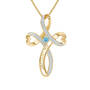 Blessed Genuine Cross Pendant 12467 0019 l december