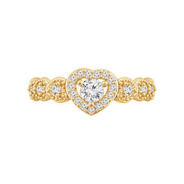 Golden Heart Ring 12674 0018 b front