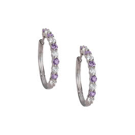 Birthstone Brilliance Hoops 12064 0016 f june