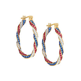 Holiday Hoop Earrings 11828 0288 a main