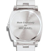 Personalized Icon Timepiece Stainless Steel Watch 13022 0023 b reverse