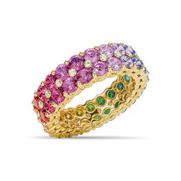 The Double Rainbow Eternity Ring 11889 0011 a main