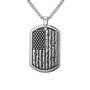 Steel Command Military Dog Tag and Chain Set 12489 0013 b dogtag