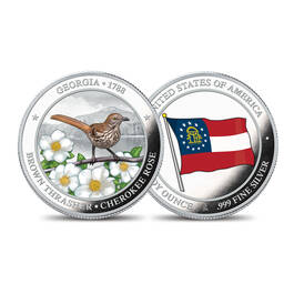 The State Bird and Flower Silver Commemoratives 2167 0104 a commemorativeGA