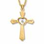 Faith Moves Mountains Diamond Cross Pendant 7228 002 7 2