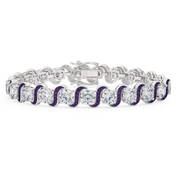 Birthstone Swirl Bracelet 11063 0019 b february
