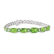 19 Carat Birthstone Bracelet with FREE Matching Earrings 12282 0012 e august