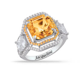 Big Bold Beautiful 13 Carat Birthstone Ring 12248 0015 k november