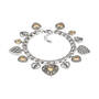 The Enchanted Heart Charm Bracelet with FREE Matching Pendant Earrings 11847 0012 c bracelet