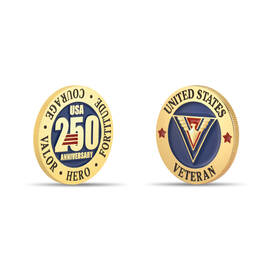 Veteran Collectible Challenge Coin 12420 0031 a main