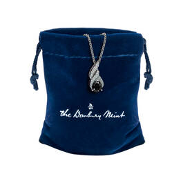 The Midnight Swirl Black Diamond Pendant 12738 0012 g giftpouch
