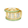 Brilliant Trio Birthstone Diamond Ring Set 12595 0014 h august
