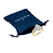 Personalized Marquise Cluster Diamond Ring 11387 0018 g giftpouch