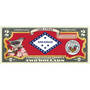 State Bird and Flower Enhanced $2 Bill Collection 11346 0026 a Arkansas