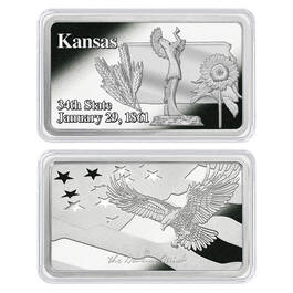 America the Beautiful Silver Plated Ingot Collection 11985 0014 q KS